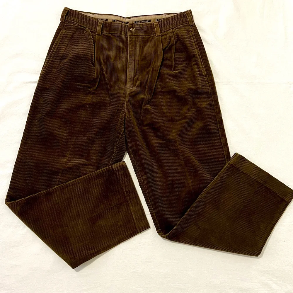 Timberland Corduroy Brown Pants with pockets